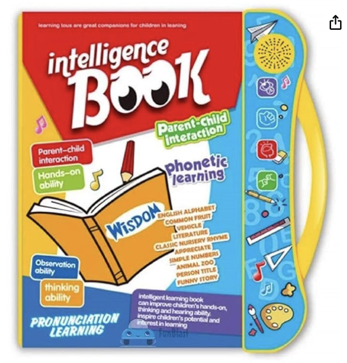 new intelligence books - musical learning book for kids